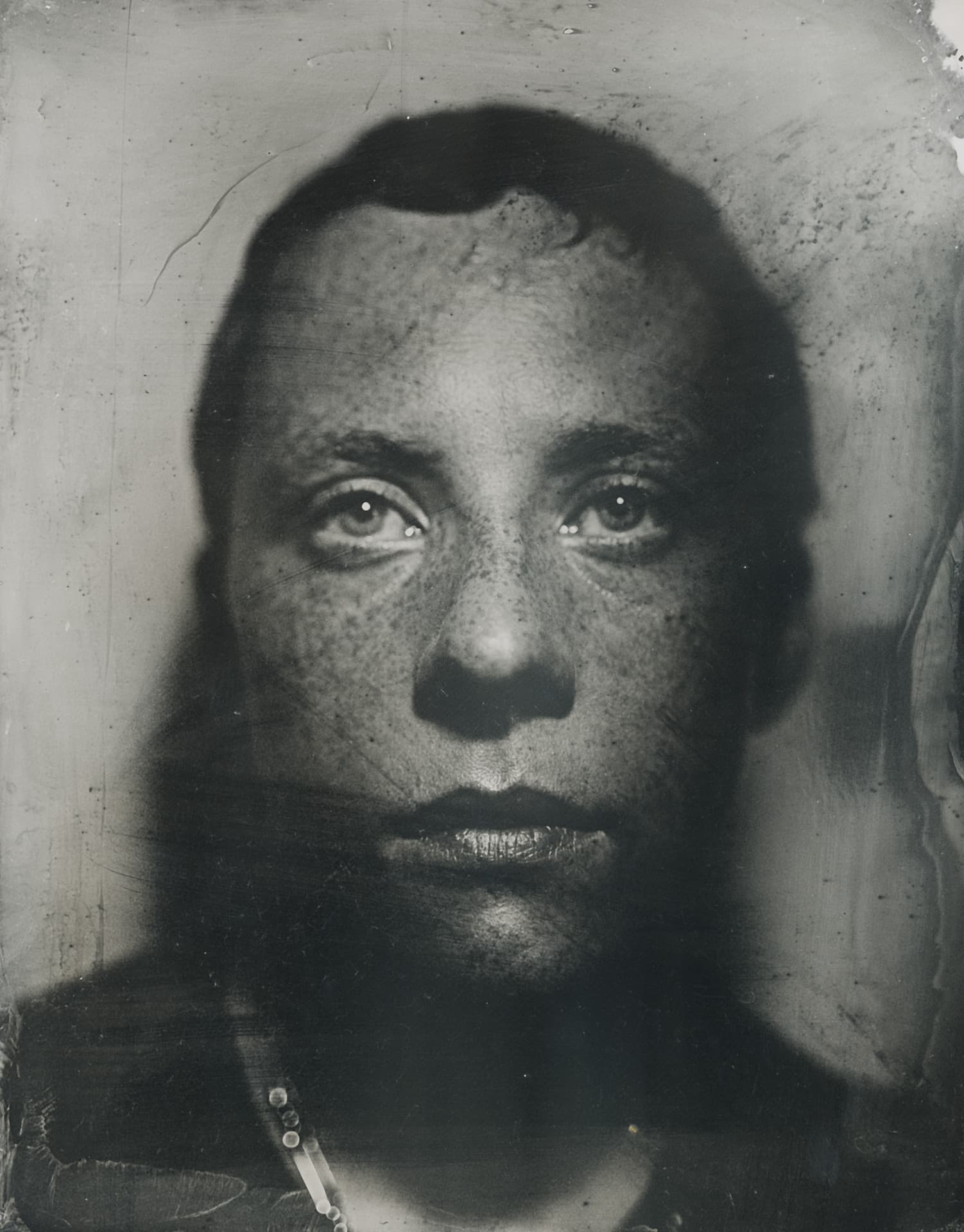 Wet plate collodion portrait by Gaetan Bernede