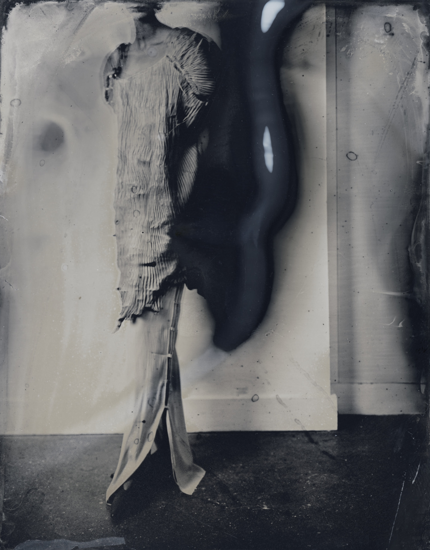 Wet plate collodion plate made in the London studio